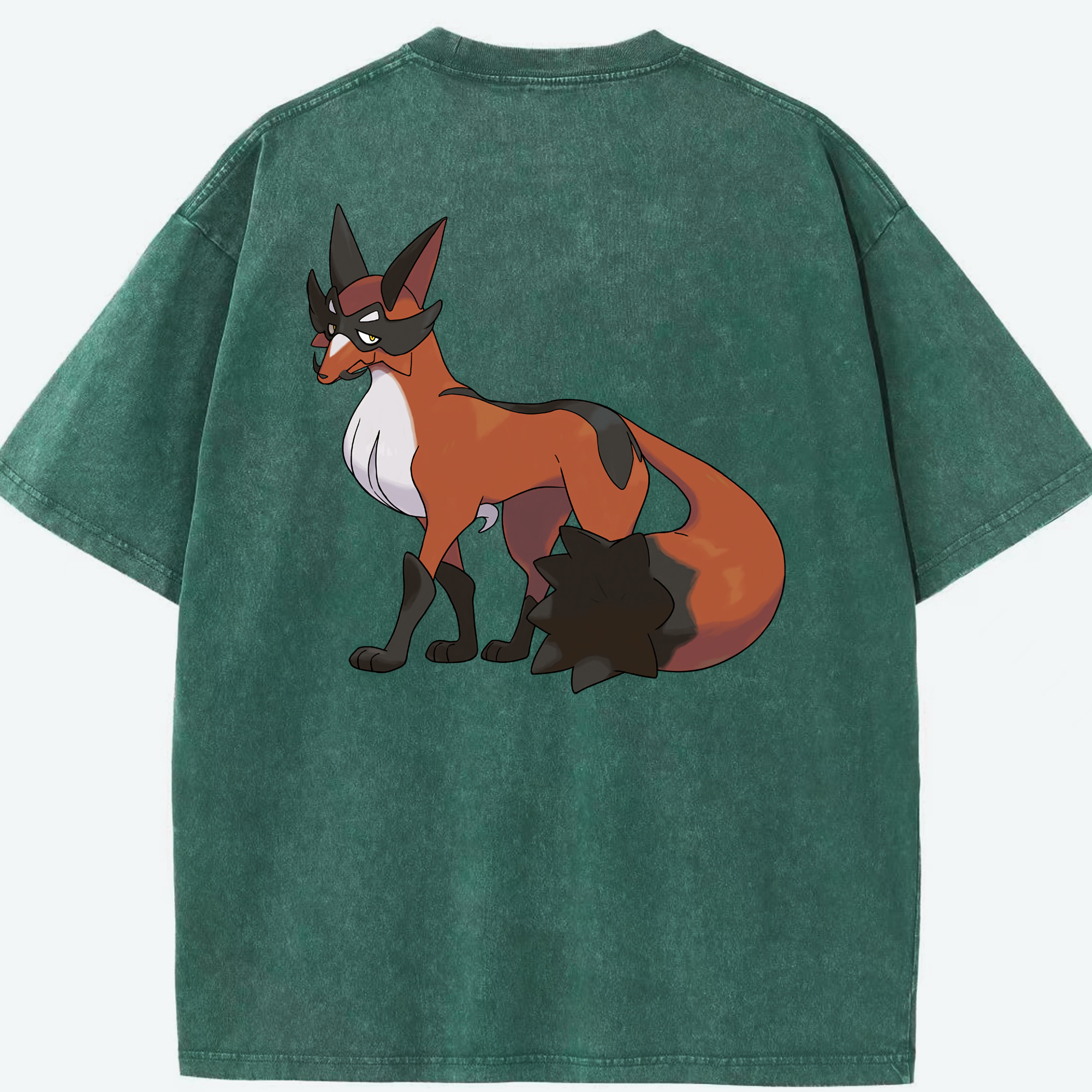 （画像用） ポケットモンスター Pokémon 綿100% ヴィンテージ風 半袖Tシャツ（背面プリント）